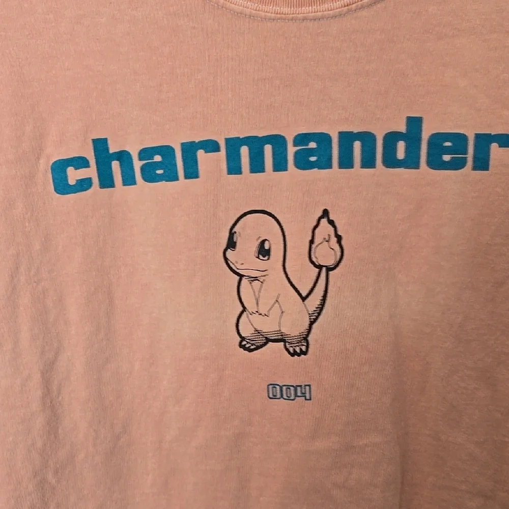 Pokemon Orange Charmander Short Sleeve Tee - Picture 5 of 6